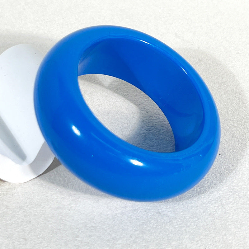 New Macaron Color Resin Bracelet