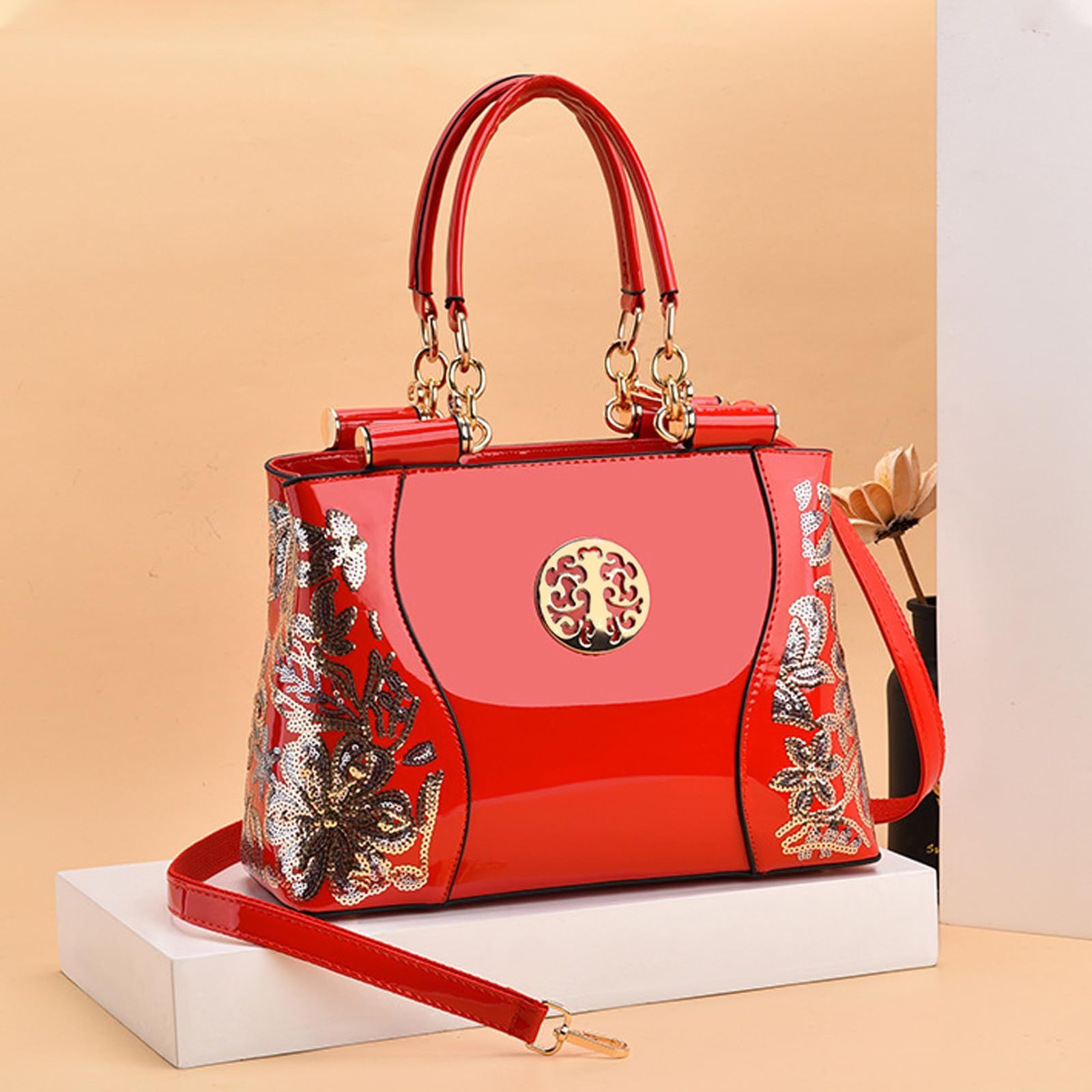 Elegant Patent Leather Handbags For Women - Stylish Hobo, Chic Tote, Versatile Shoulder, Crossbody Bags