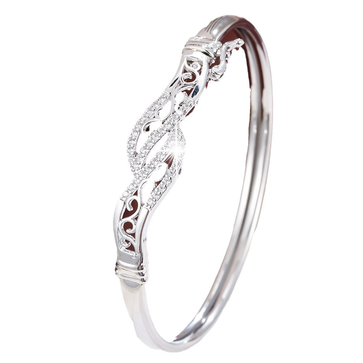 Ins Style Refined Grace All-match Micro Inlaid Zircon Bracelet