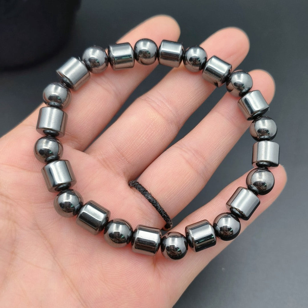 Hematite Bracelet Men's And Women's Bamboo Magnet