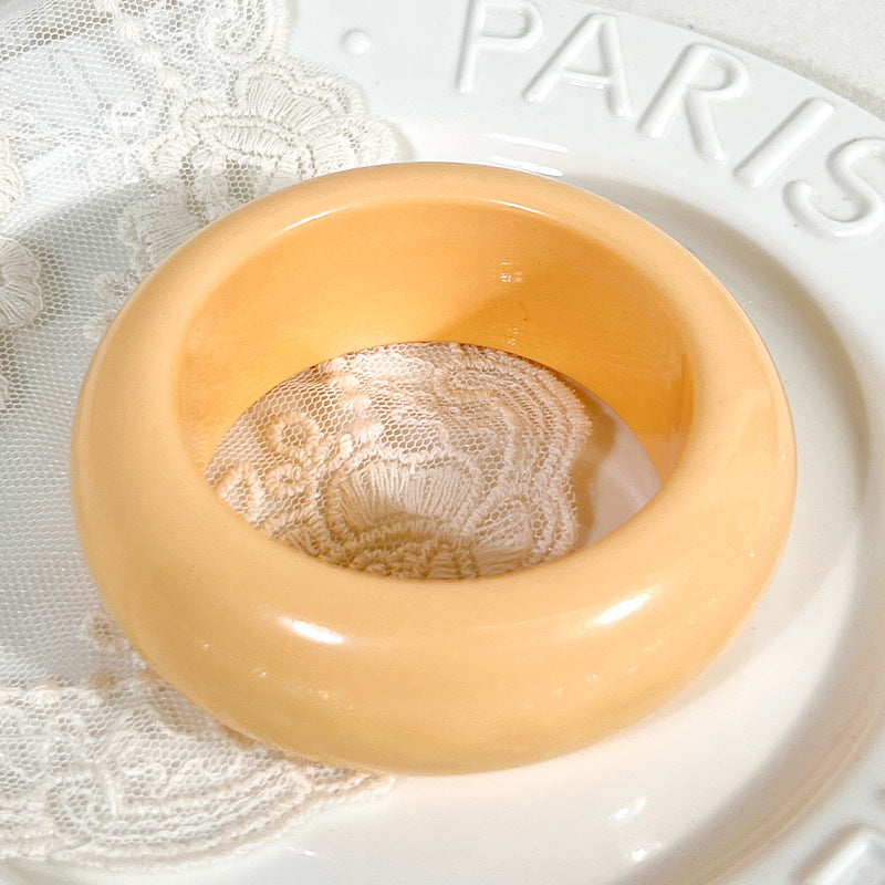 New Macaron Color Resin Bracelet