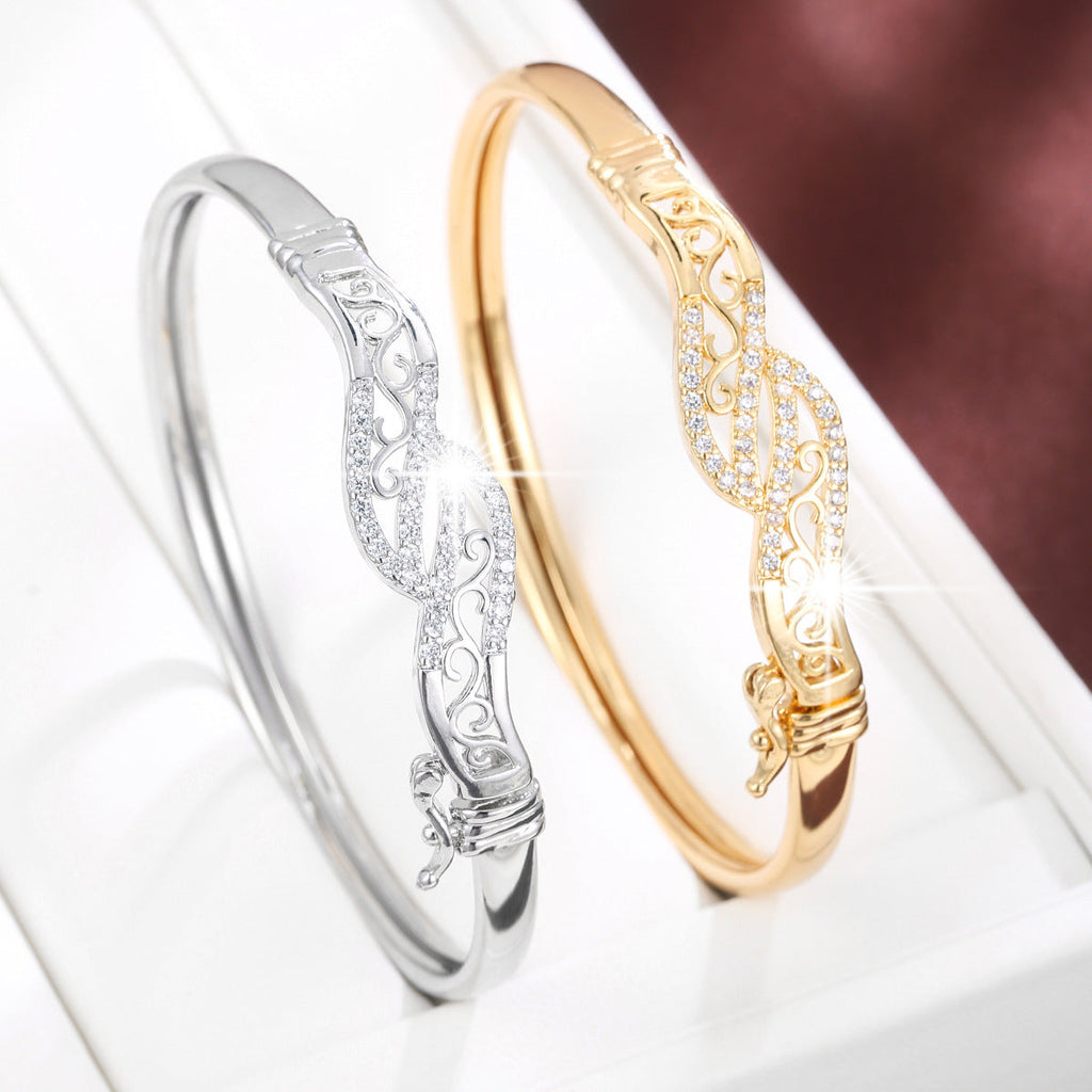 Ins Style Refined Grace All-match Micro Inlaid Zircon Bracelet