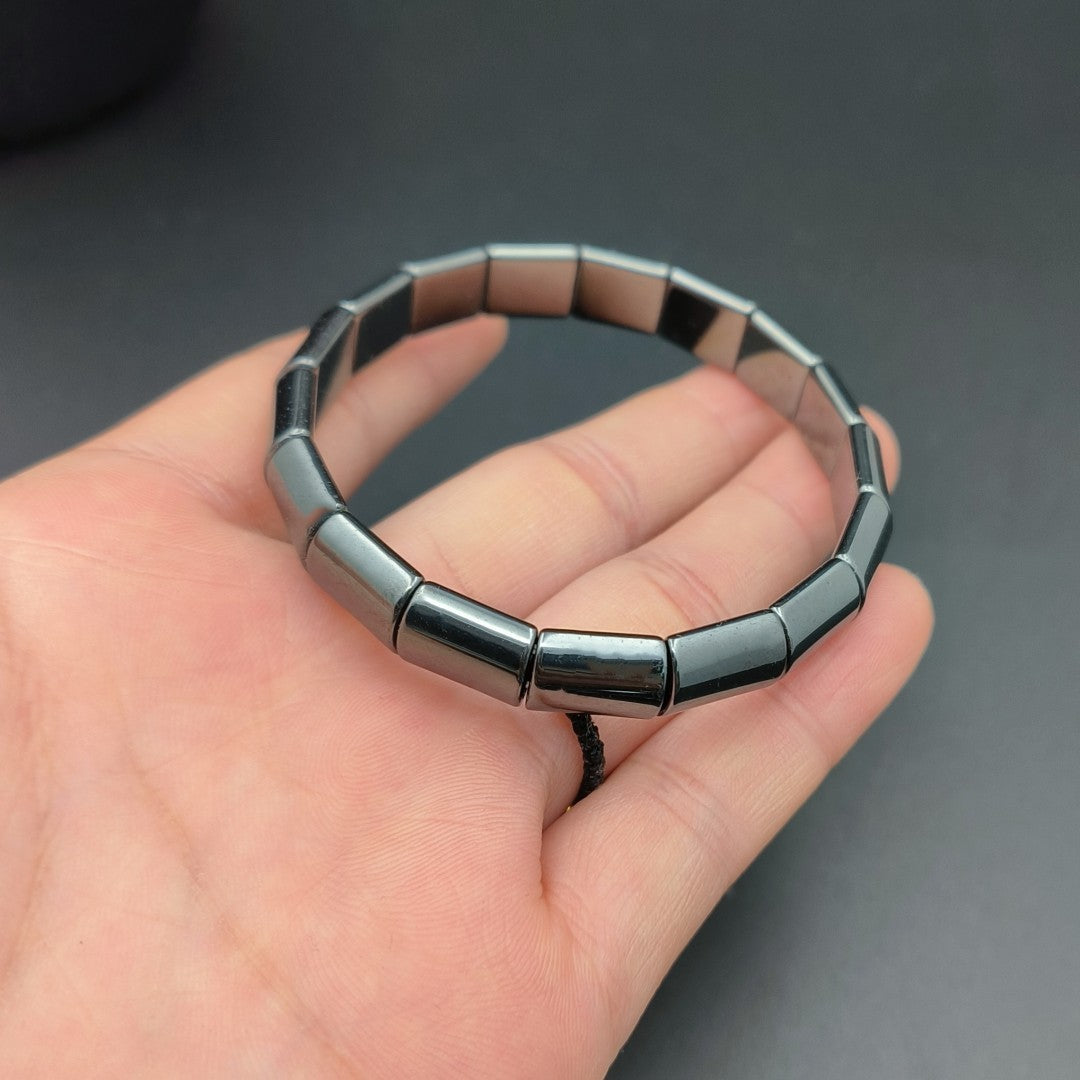 Hematite Bracelet Men's And Women's Bamboo Magnet